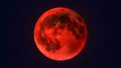 Blood Moon in india today